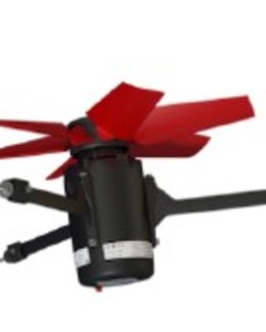 Fan 4E50-Q 8350m³ 230V 50Hz 1.8A f/pipe